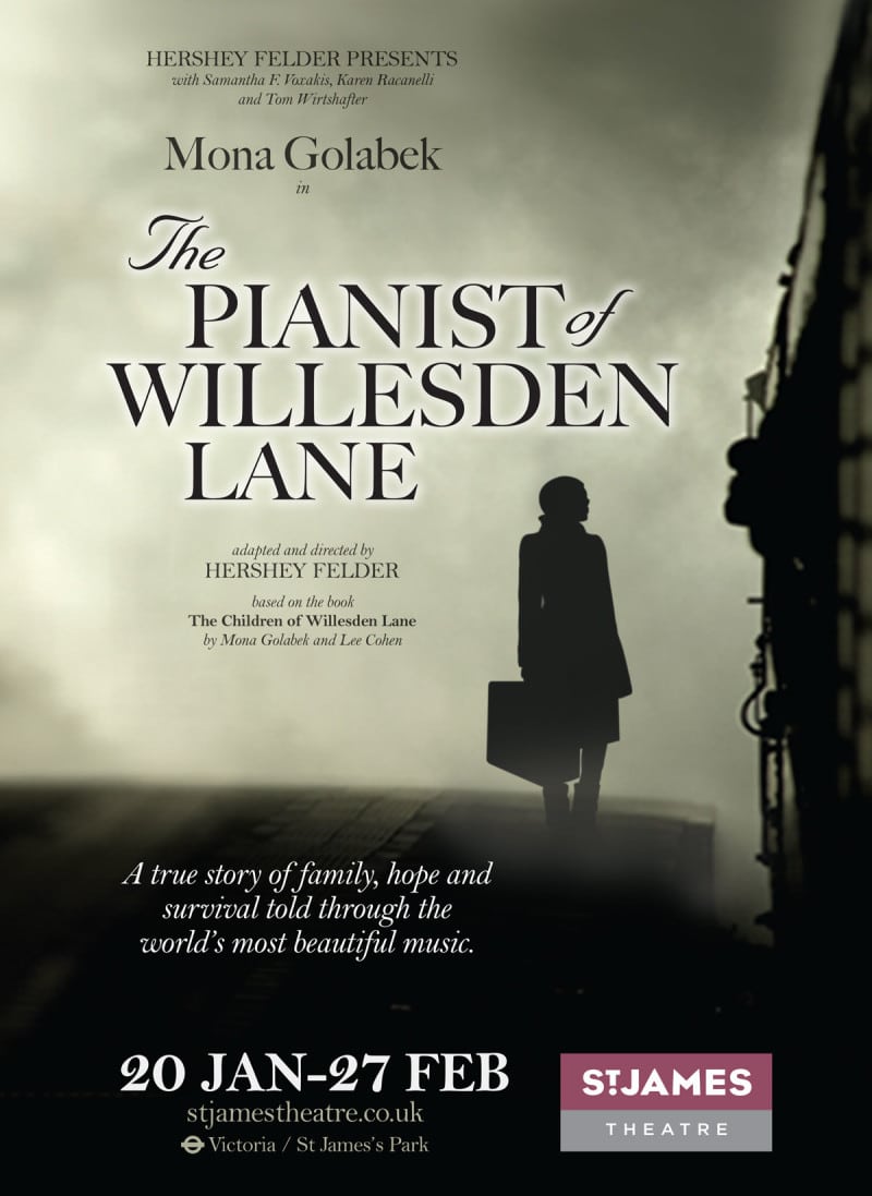 THE PIANIST OF WILLESDEN LANE AT ST JAMES THEATRE Steinway Hall